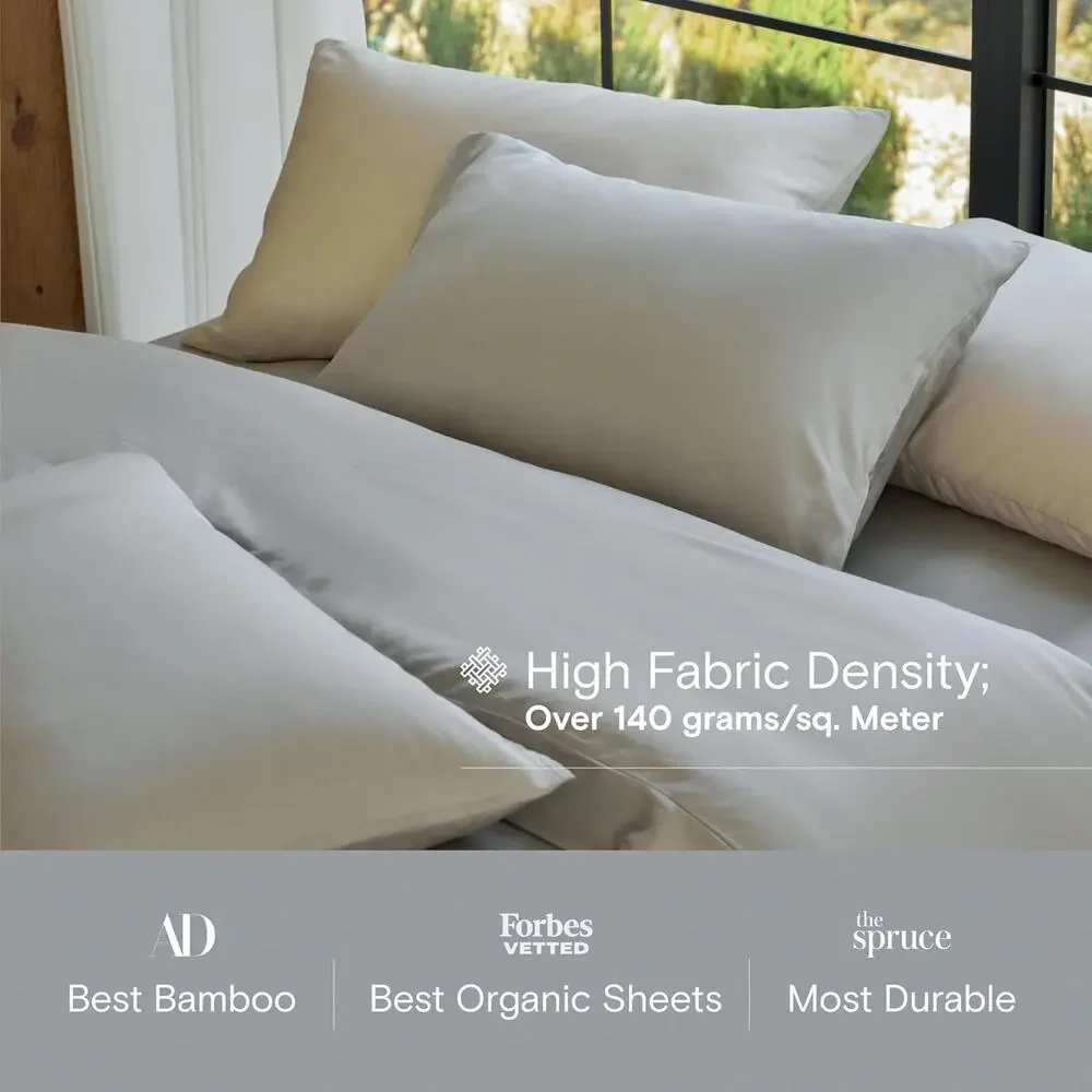 NWOT Sijo DOZ Bamboo 1 Flat Sheet Only Dove Gray King